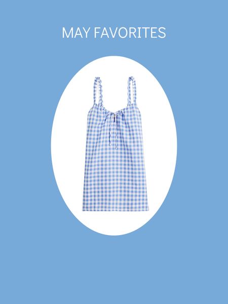 Cute little gingham nightgown pajama in blue and white 

#LTKfindsunder100 #LTKstyletip #LTKover40