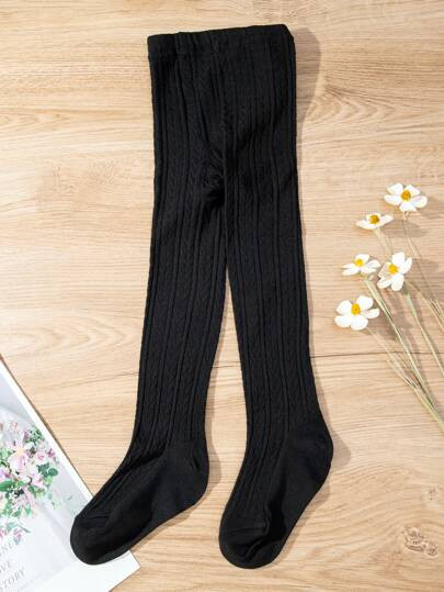 Toddler Girls Solid Tights | SHEIN