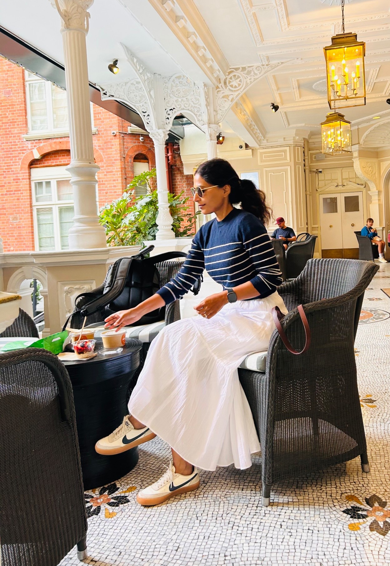 A wrinkle-free fool proof, classic, Summer to Fall outfit that works pretty much anywhere in the world. The skirt is on sale but sold out in most sizes. I linked a similar style for you guys (in chiffon) which is identical other than the material and colorways.  These are perfect for Fall, so stock up while sizes are still around. For reference, I’m wearing XS. 

#LTKOver40 #LTKPetite