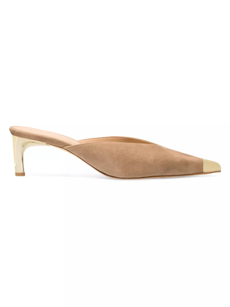 Kasia 60MM Suede Mules | Saks Fifth Avenue