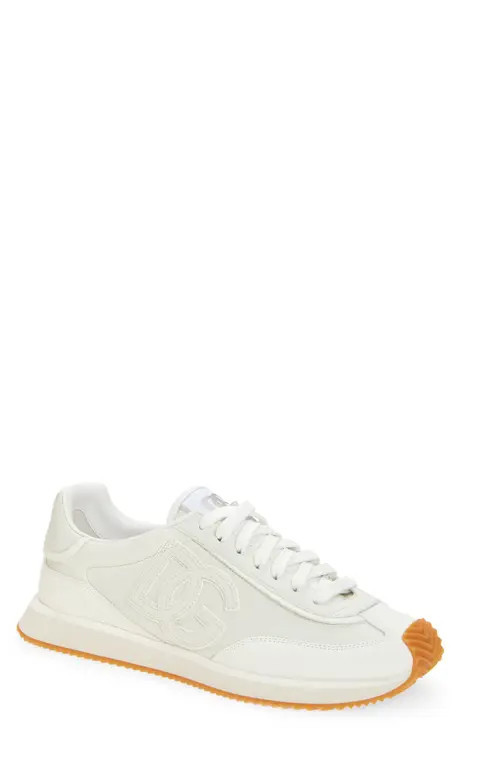 Dolce&Gabbana DG Cushion Sneaker in Bianco/Bianco at Nordstrom, Size 13Us | Nordstrom
