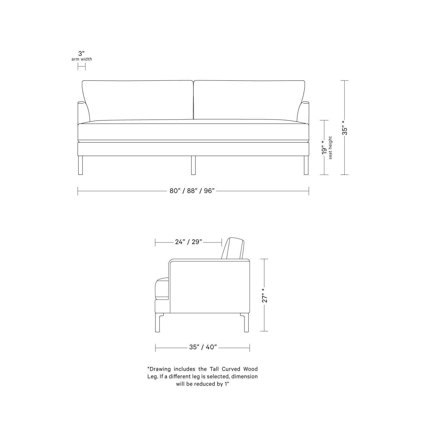 Winslow 2-Seat Sofa | Interior Define