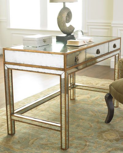 Mirrored Writing Desk | Horchow