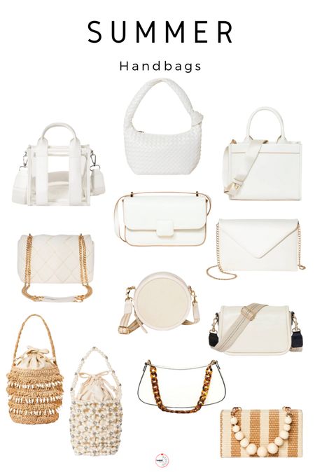 Target White Summer Handbags #target #targetstyle #targetbag #anewday #whitebags 

#LTKstyletip #LTKitbag #LTKtravel