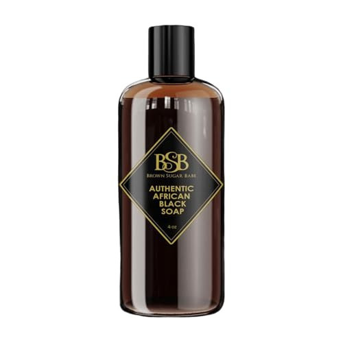 Brown Sugar Babe African Black Soap Body Wash, Authentic African Formula with Shea Butter, Hydrating & Nourishing Liquid Soap for Face and Body, Ideal Moisturizing Wash for Men and Women | Amazon (US)