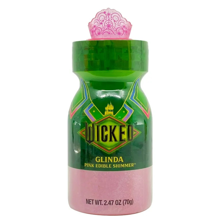 Wicked Glinda Pink Sparkle Dust, 2.47oz, Dessert Sprinkles | Walmart (US)