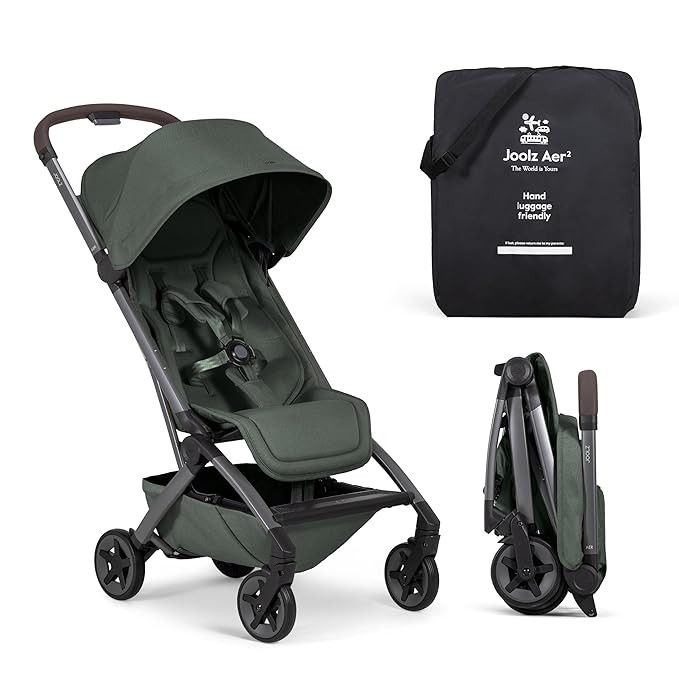 Joolz Aer2 Lightweight Travel Stroller for Baby & Toddler – One-Hand Fold, Compact Carry-On Air... | Amazon (US)