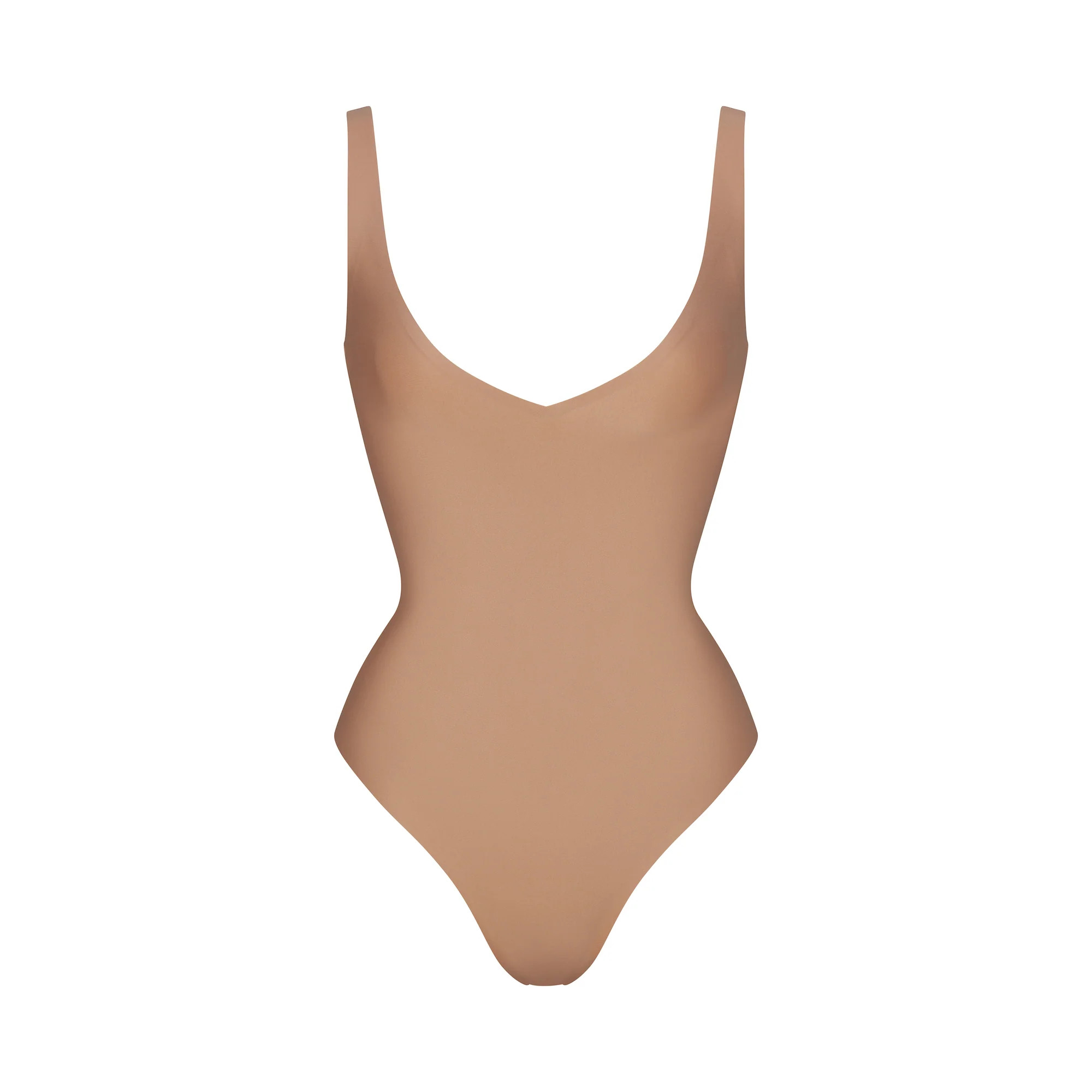 UNLINED PLUNGE THONG BODYSUIT | SKIMS (US)