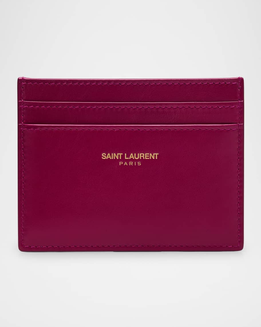 Card Case in Leather | Neiman Marcus