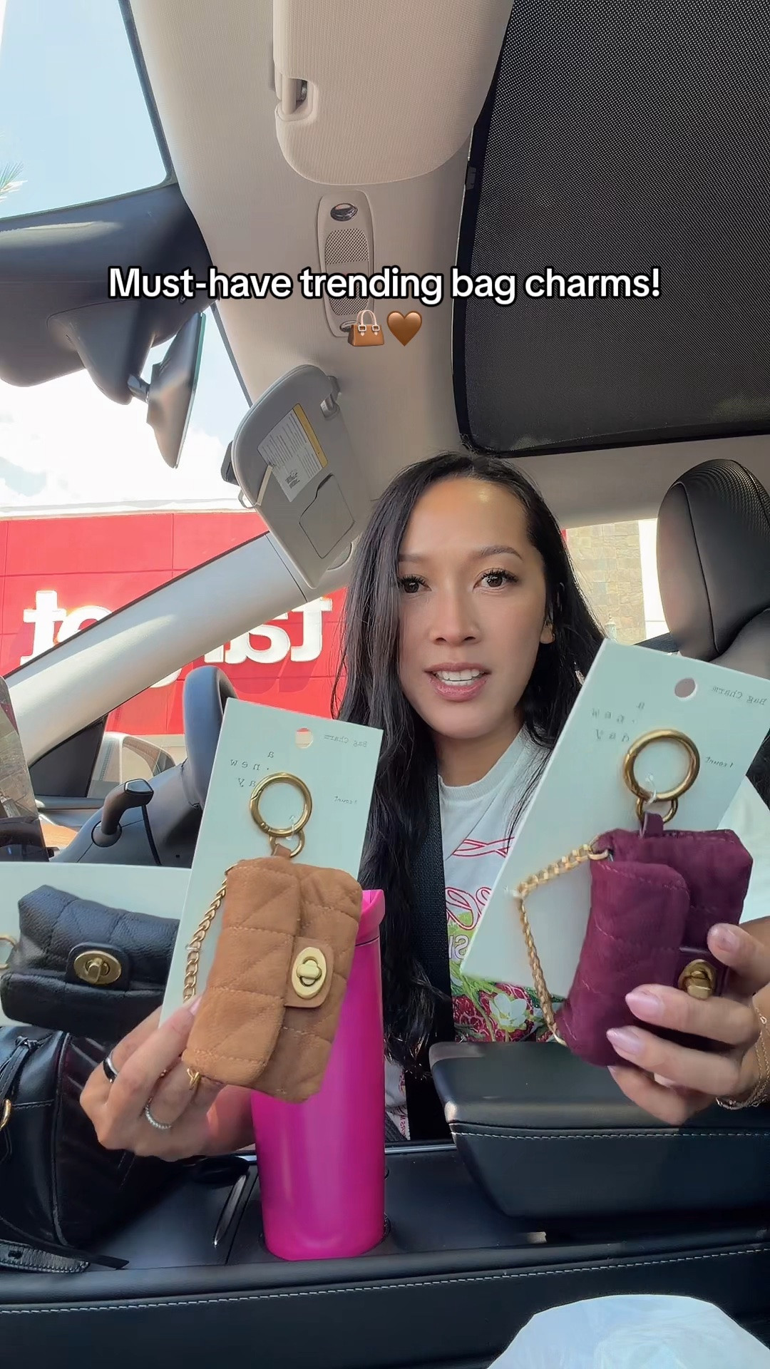 Out here just busy buying bag charms! 🤪❤️

#micheleonstyle #targetfinds #targetstyle