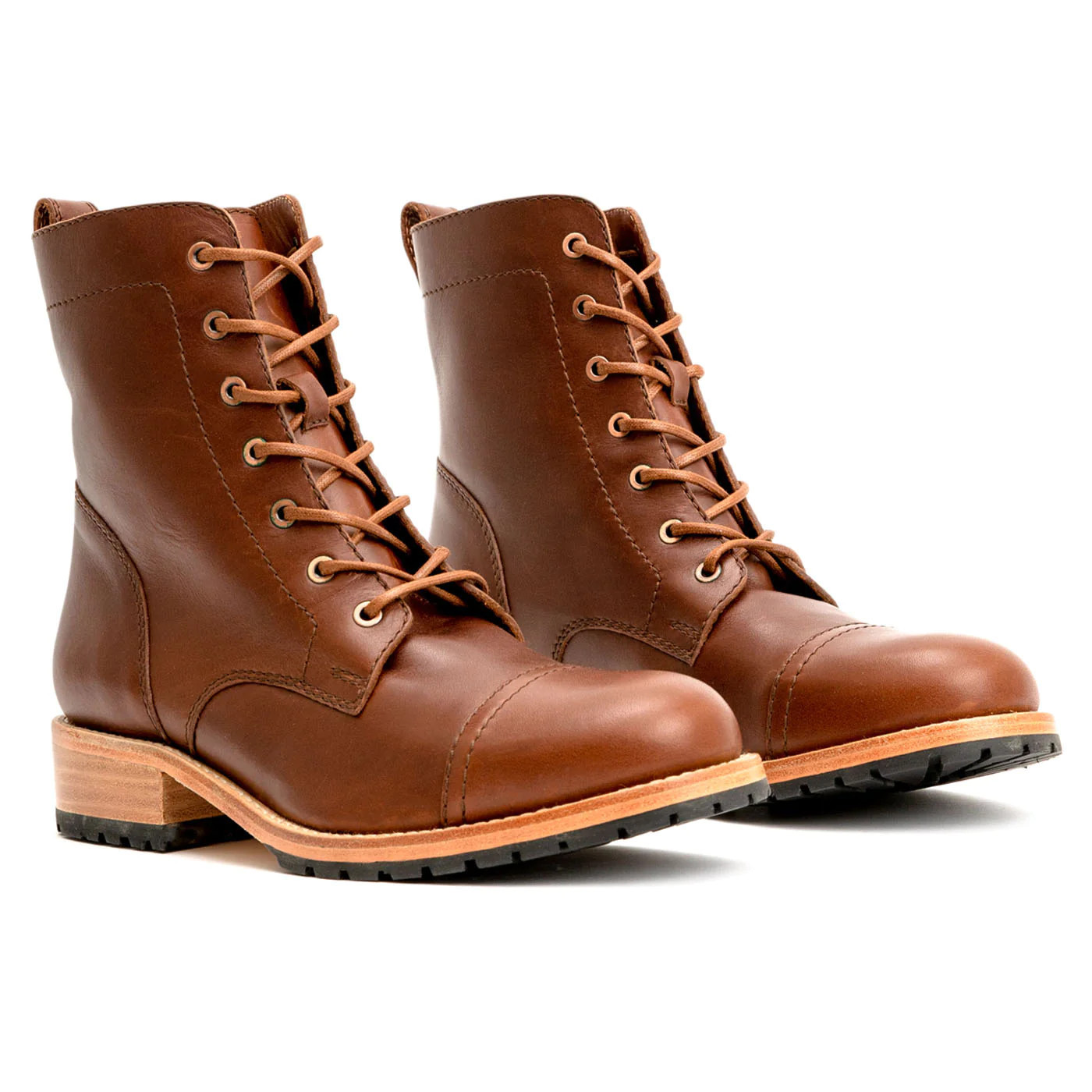 'Almost Perfect' Women's Lace-up Boot | Portland Leather Goods (US)