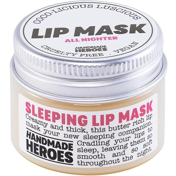 100% Natural Lip Butter Sleeping Lip Mask, Overnight Lip Moisturizer and Conditioner for Dry Lips... | Amazon (US)