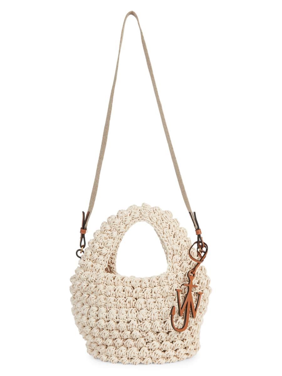 Popcorn Knit Basket Bag | Saks Fifth Avenue