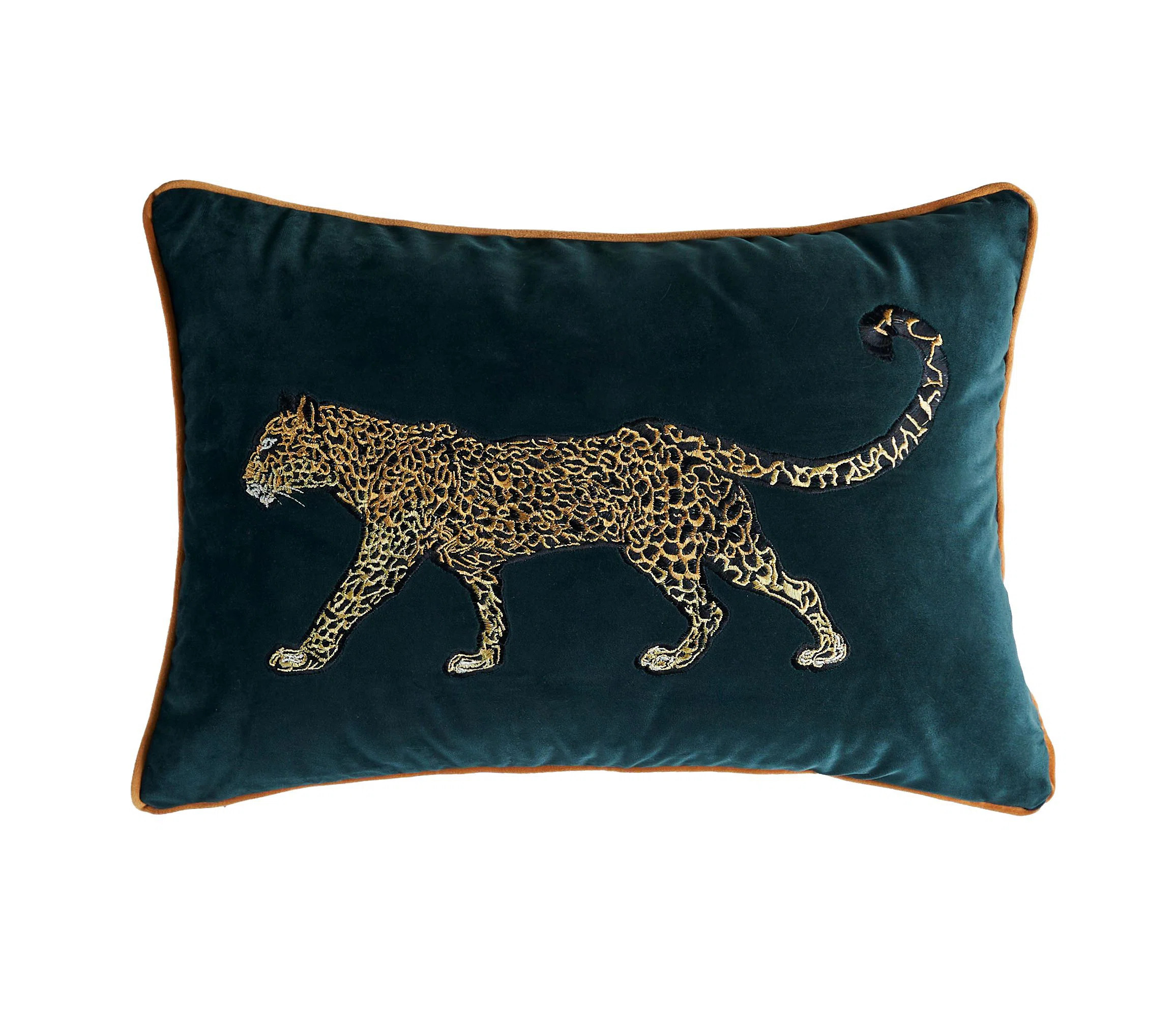 Embroidered Velvet Reversible Pillow Cover | Wayfair North America