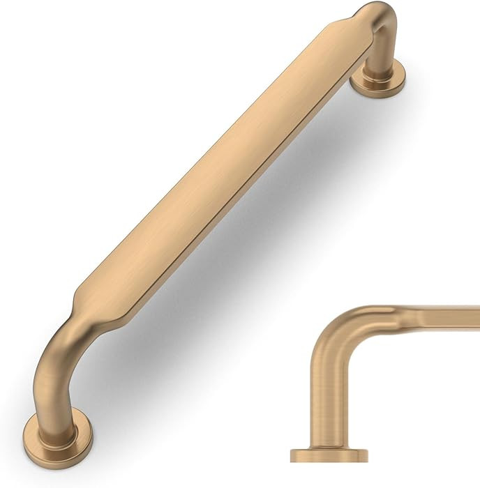 Amerdeco 10 Pack Champagne Bronze Cabinet Pulls 5 Inch(128mm) Hole Centers Kitchen Cabinet Handle... | Amazon (US)