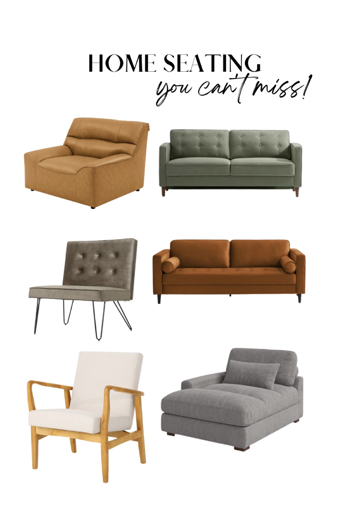 Home seating you can’t miss!

#modernfurniture #airbnbsetup #airbnbdecor #strmusthaves #coffeetable #throwpillows #fallessentials #falldecor #fallhomeessentials #airbnbhome #strsetup #airbnbhost #livingroom #neutralfurniture #wayfair #targethomedecor #homedecor #airbnbproperties #airbnbdecor #airbnbhost #airbnbproducts
#interiordesign #housedecor #favorites 


#LTKFind #LTKhome #LTKSale