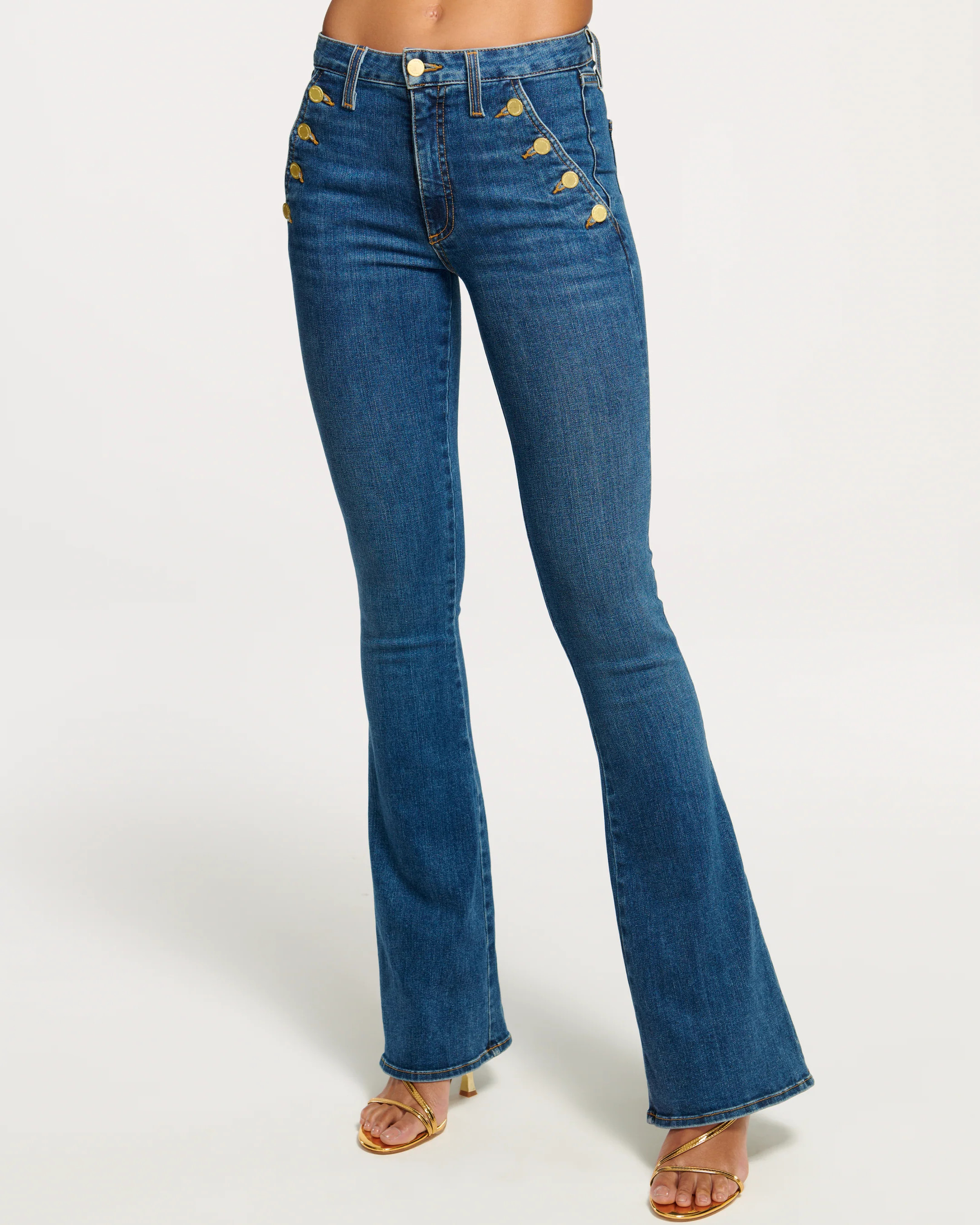 Helena High-Rise Flare Jean | Ramy Brook