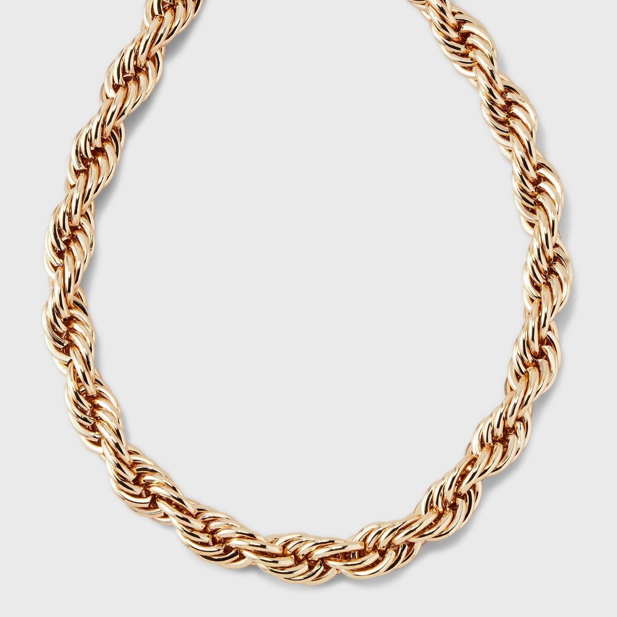 Criss Cross Rope Chain Necklace - A New Day™ Gold | Target