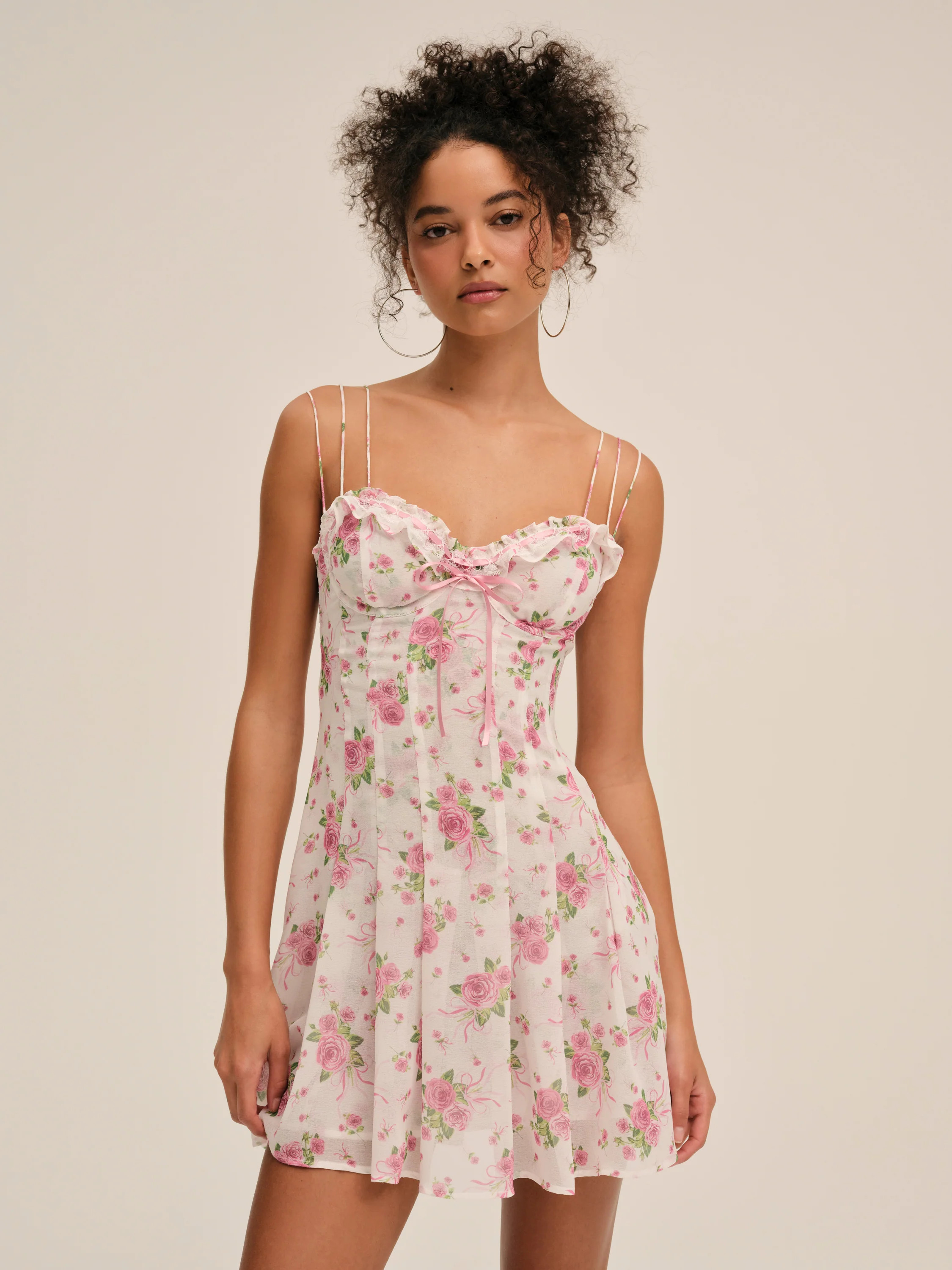 Limited time additional discountKate Mini Dress$115.99 $249 Final SalePinkBlue Brown Pink Pink Ye... | For Love & Lemons