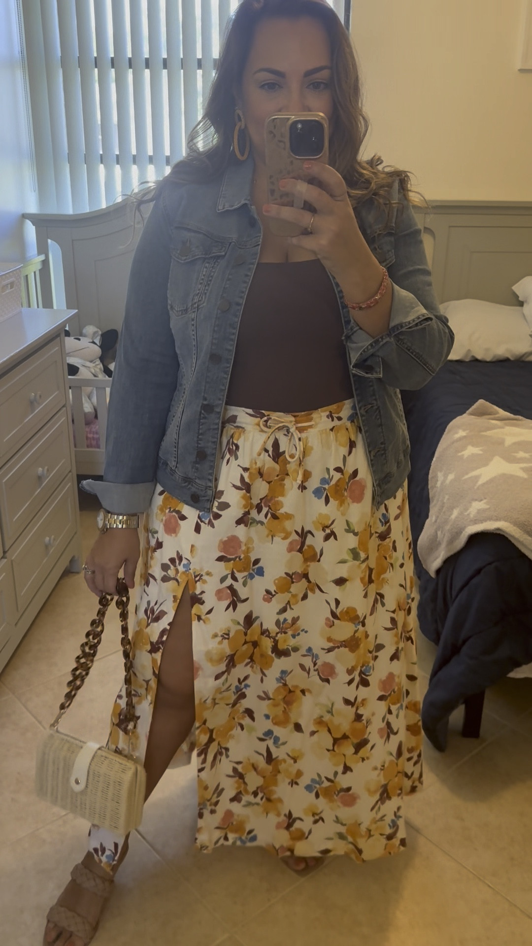 • bodysuit - nuuds
• jacket - Kut from the Kloth 
• skirt - Abercrombie & Fitch
• shoes - Dolce Vita
• purse - Target
• earrings - old; similar styles linked
• necklace - Electric Picks x Dede Raad
• ring - Electric Picks x Dede Raad 
• watch - Invicta 

#LTKSeasonal #LTKMidsize #LTKOver40