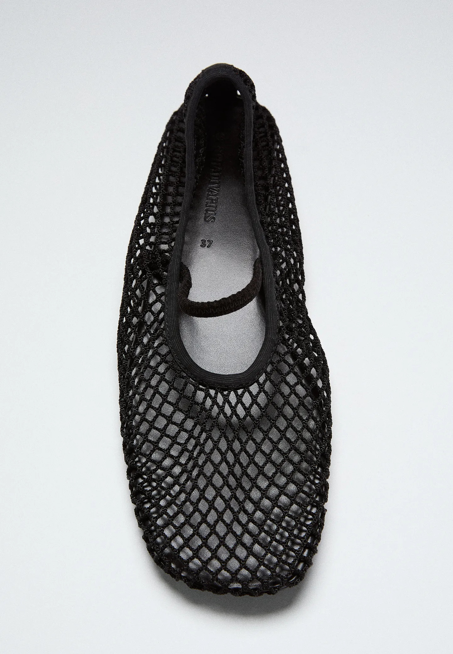 Mesh strap ballet flats - Women's fashion | Stradivarius United Kingdom | Stradivarius (UK)
