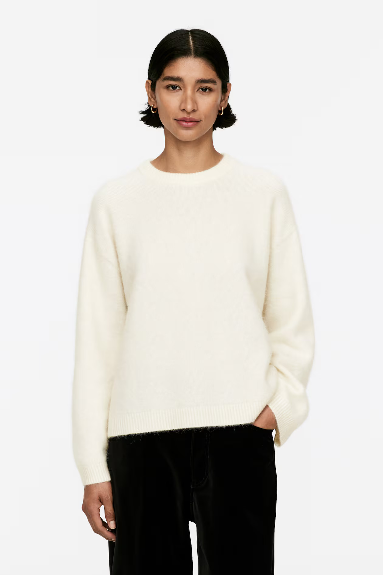 Alpaca-Wool Blend Jumper | H&M (UK, MY, IN, SG, PH, TW, HK)