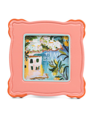 4x4 Scalloped Edge Table Top Frame With Corner Detail | TJ Maxx