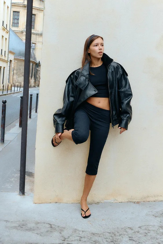 FAUX LEATHER JACKET | Zara US