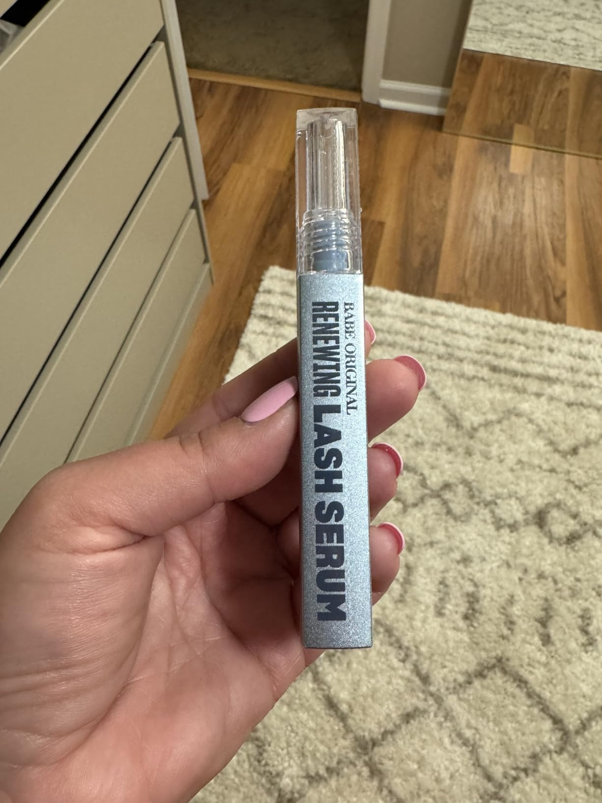 BABE ORIGINAL Renewing Lash Serum – Peptide-Infused Eyelash Serum for Fuller, Longer-Looking Na... | Amazon (US)