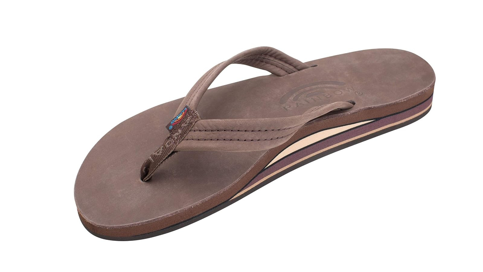 Rainbow Sandals Women's Double Layer Leather w/ 3/4" Strap | Amazon (US)