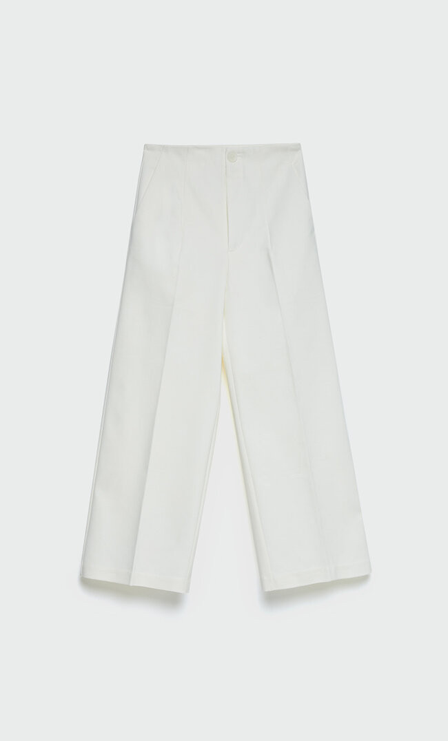 Formal culotte trousers - Women's fashion | Stradivarius United Kingdom | Stradivarius (UK)