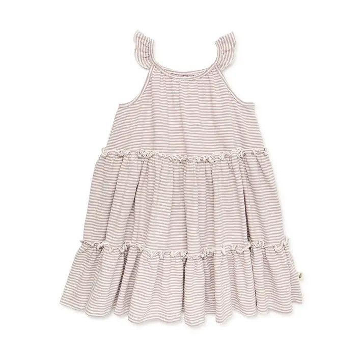 easy-peasy Toddler Girl Sleeveless Tiered Ruffle Dress, Sizes 12M-5T | Walmart (US)