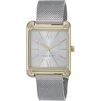 Nine West Women's Mesh Bracelet Watch | Amazon (US)