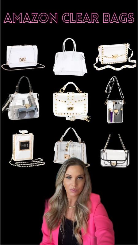Clear bag season is here! Shop my faves 