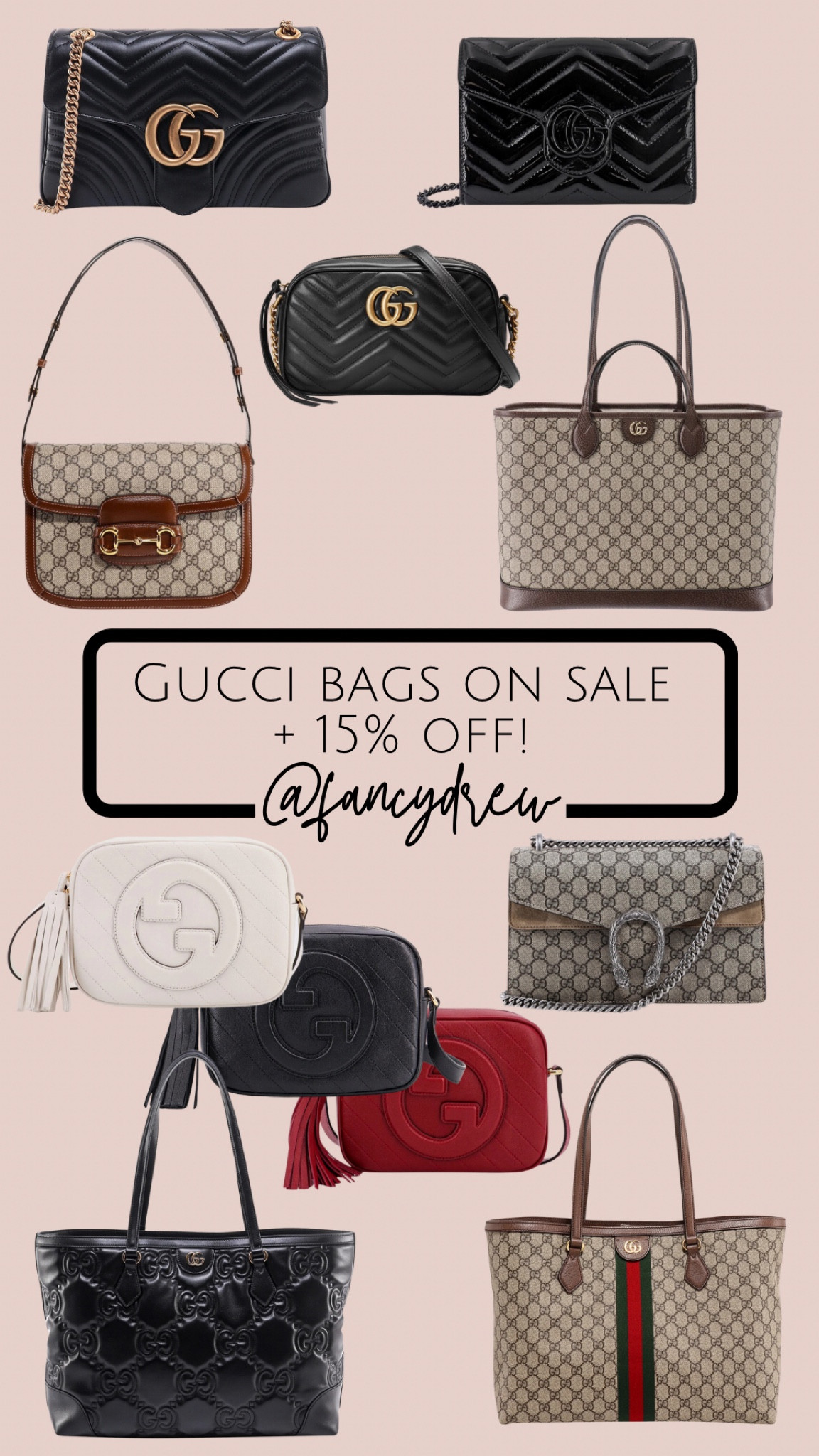 Gucci bags on sale + 15-20% off! All bags are listed below US retail price. Duties are included!! *If item has a star then discount codes may not work* USE CODE X20 or NEW15

#LTKstyletip #LTKsalealert #LTKitbag