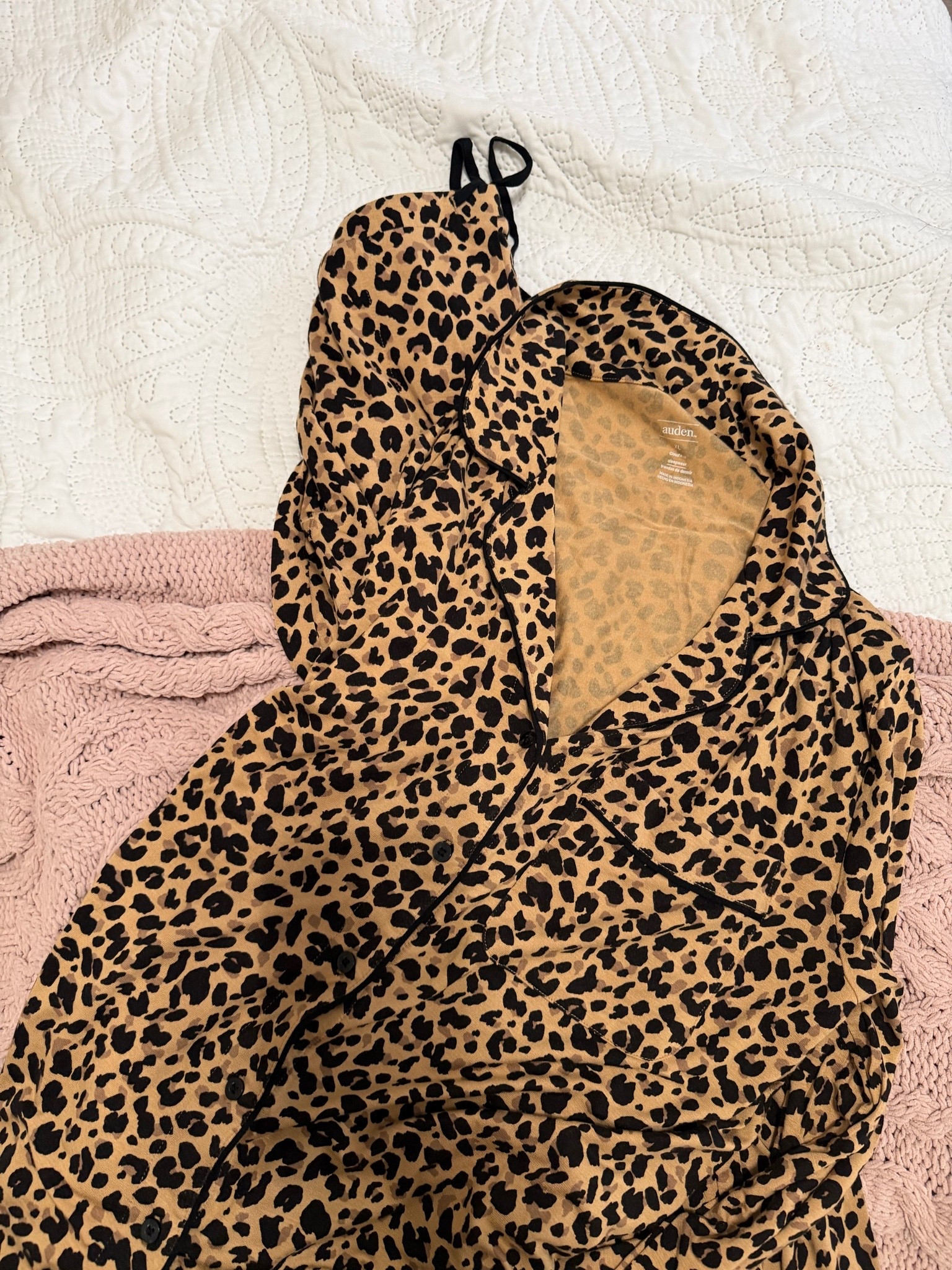 I love these pjs 🤎🤎🐆 linked other things I  purchased

#LTKmorningroutine #LTKmomlife #LTKMidsize