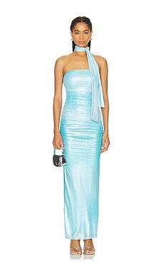 AFRM Ira Dress in Bluefish Ombre from Revolve.com | Revolve Clothing (Global)