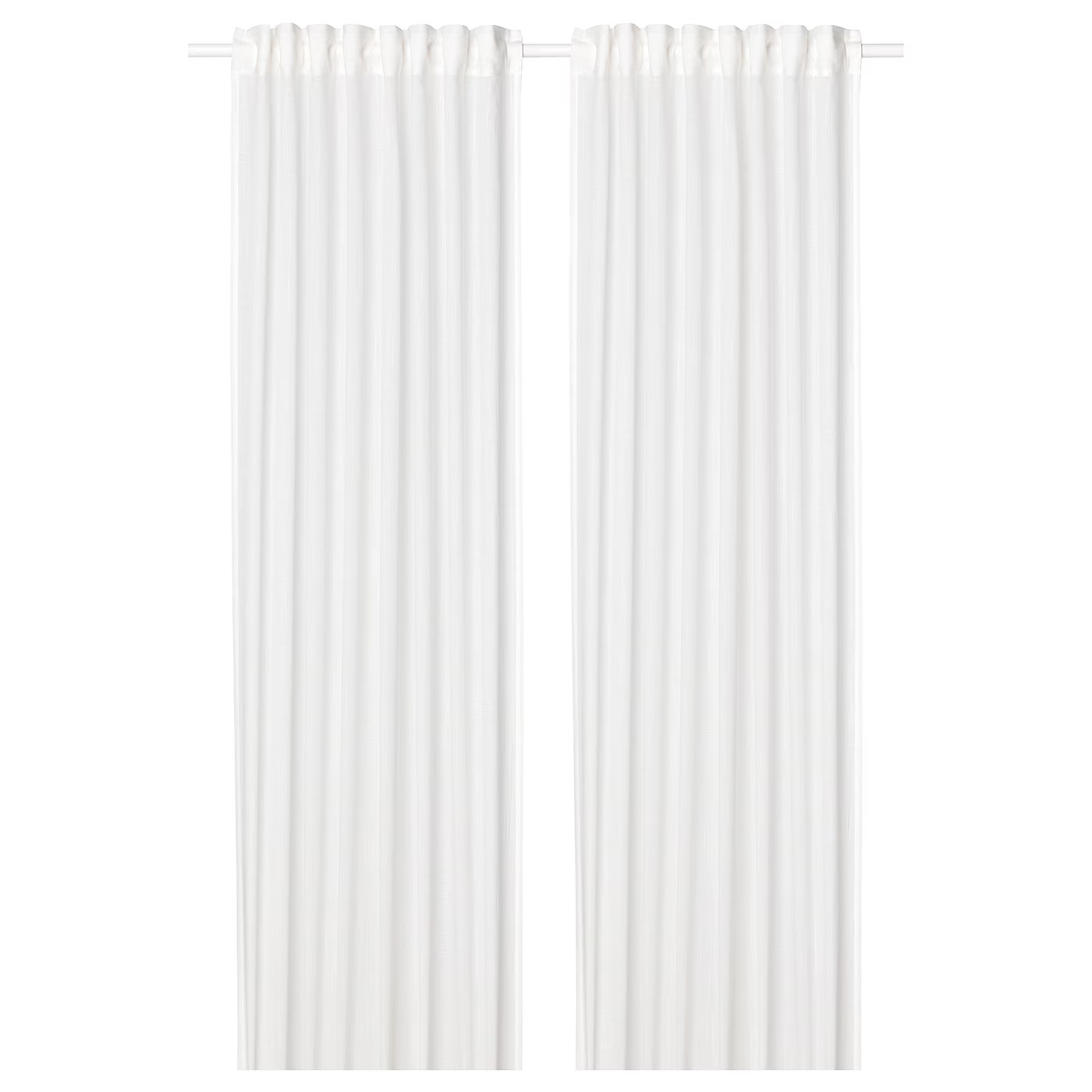 SILVERLÖNN Gardinenstore/Paar, weiß, 145x300 cm - IKEA Deutschland | IKEA (DE)