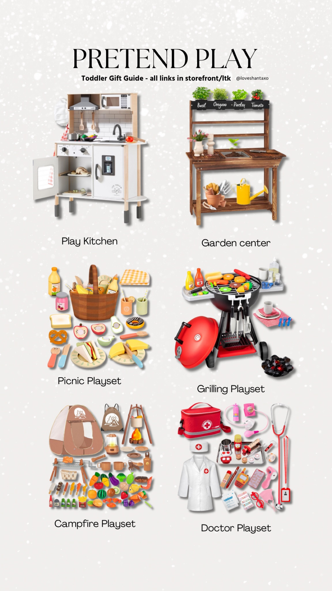 Toddler Gift Guide for Pretend play #ltkkids #ltkbaby

#LTKGiftGuide #LTKSeasonal #LTKHoliday