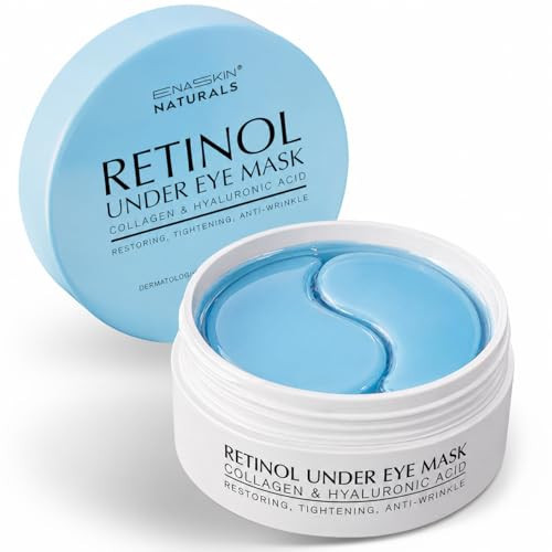 Enaskin Naturals Under Eye Patches for Puffy Eyes & Dark Circles 60 Patches | Amazon (US)