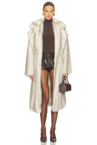 x Emma Leger Carrie Faux Fur Coat | Revolve Clothing (Global)