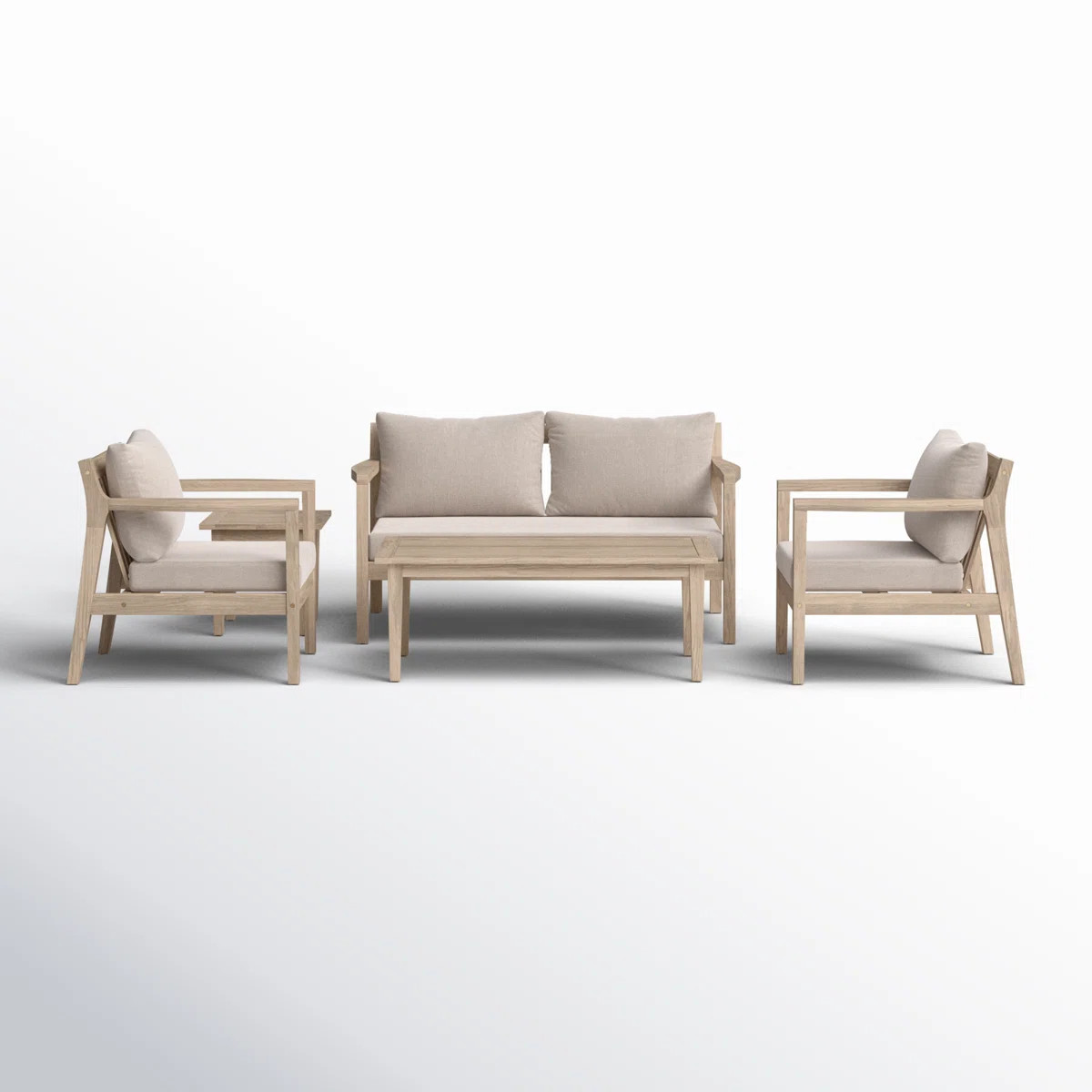 Amina 5 Piece Sofa Seating Group with Cushions | Wayfair North America
