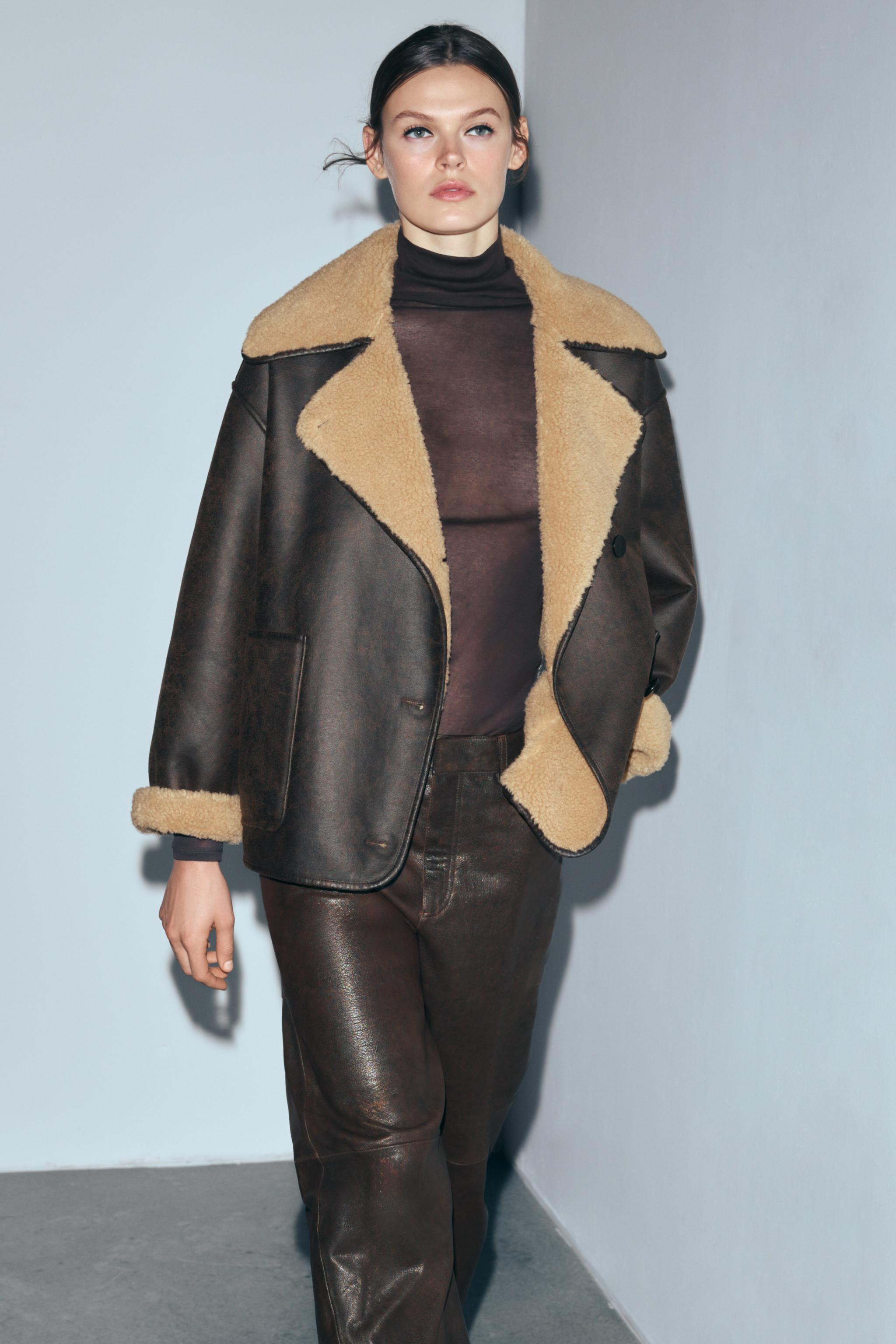 ZW COLLECTION DOUBLE-FACED JACKET | Zara US