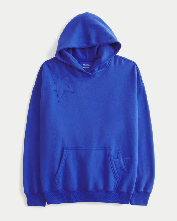 Oversized Star Graphic Hoodie | Hollister (US)