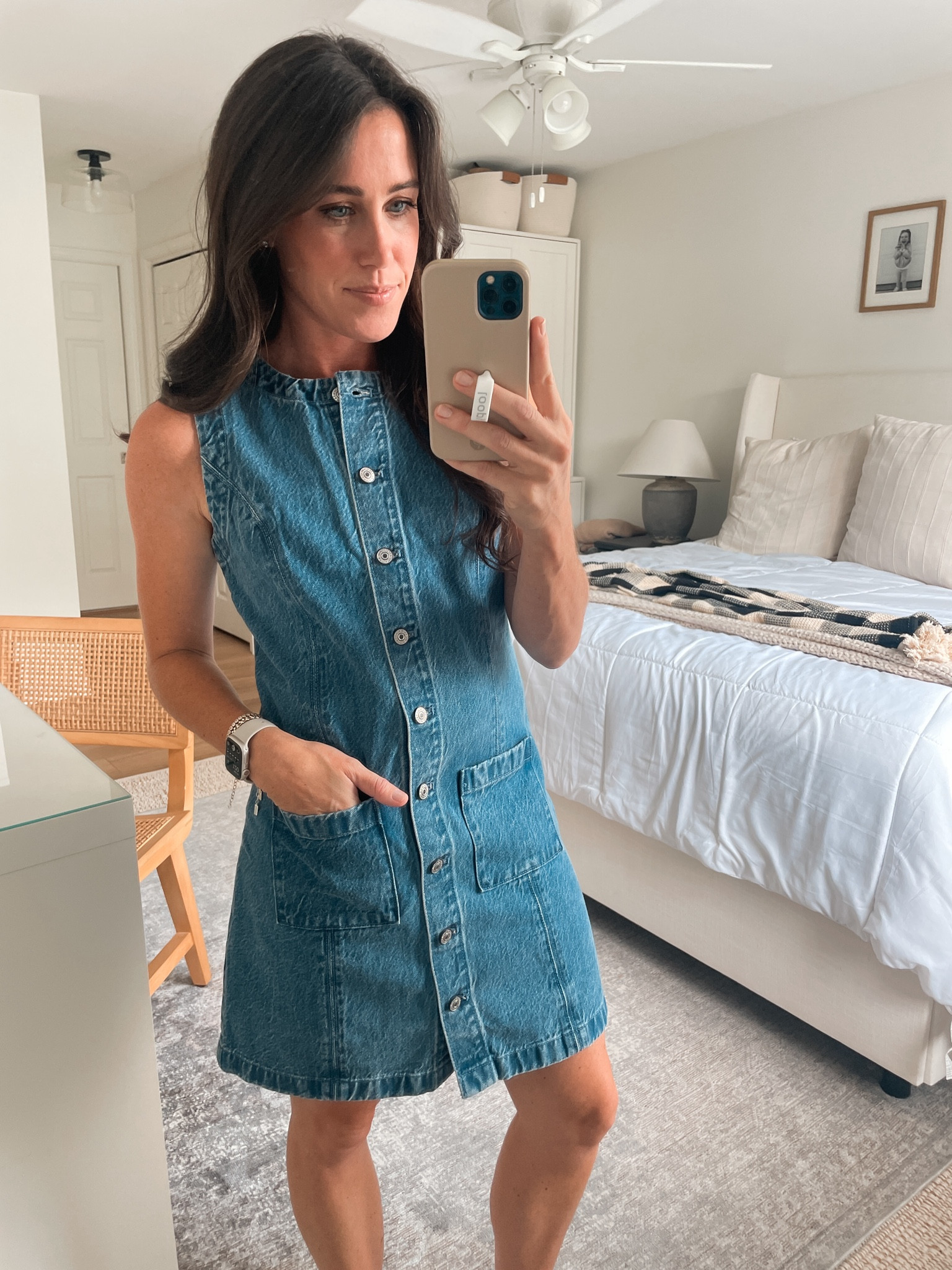 Denim Dress - small

#LTKSeasonal #LTKStyleTip