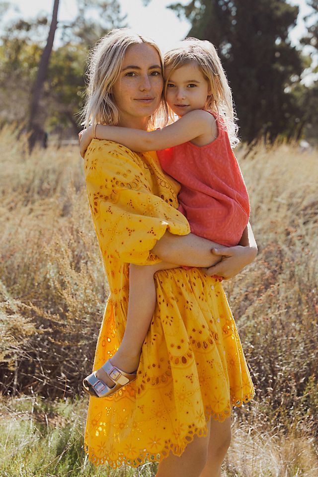 Tallulah Eyelet Mini Dress | Anthropologie (US)