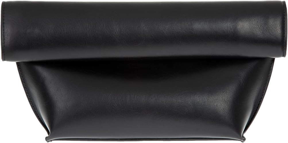 JNB Faux Leather Oversize Foldover Clutch | Amazon (US)