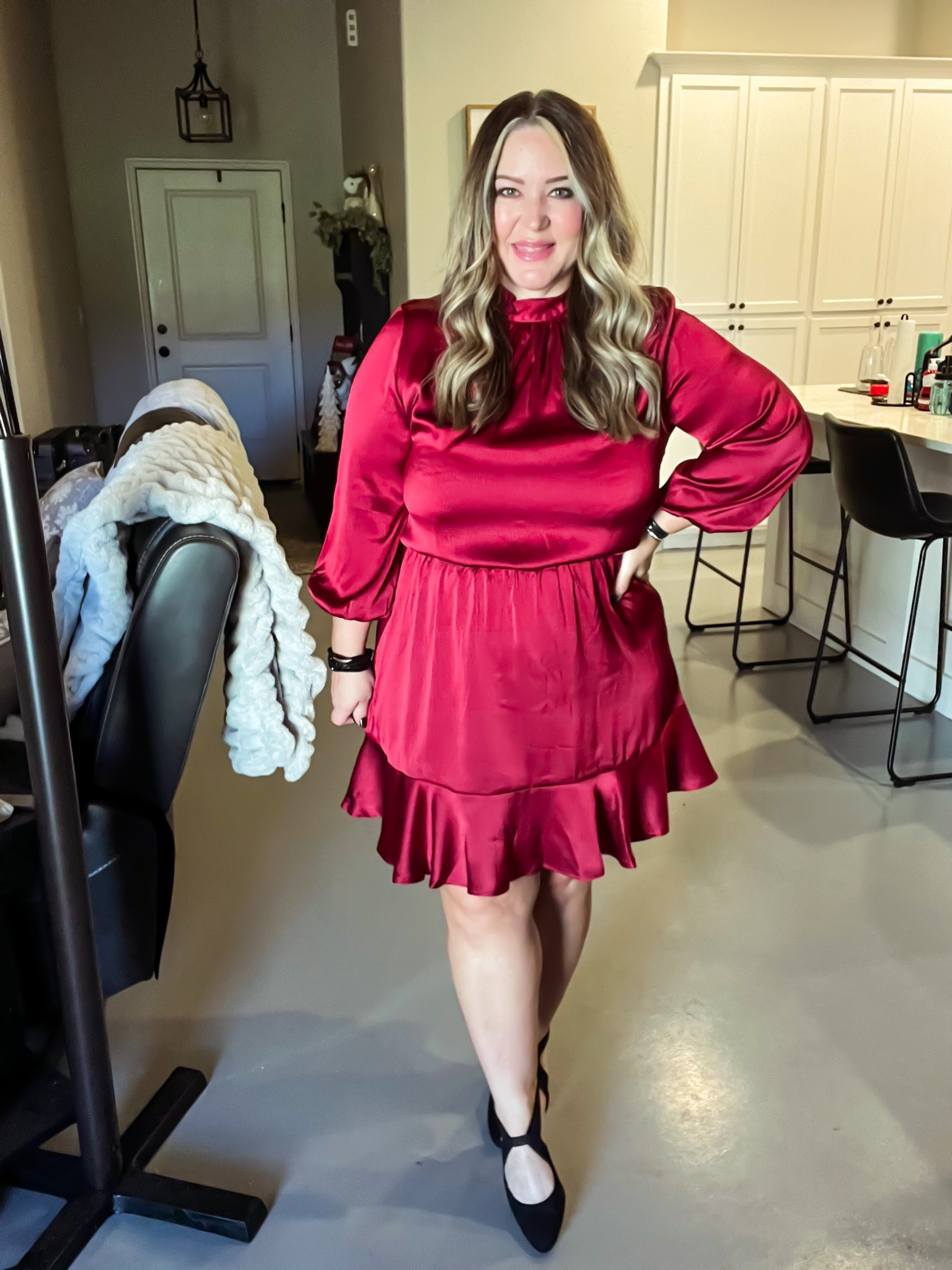 Use code 50MGY19Y for 50% off this dress! 12/2- 12/4
Dress size XL (would prefer an xxl for more room in the bust)

#LTKSeasonal #LTKHoliday #LTKcurves