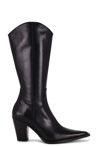Free People Copenhagen Point Boot in Black Leather from Revolve.com | Revolve Clothing (Global)
