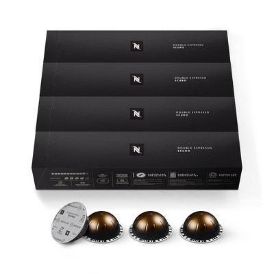 Nespresso Vertuo Double Espresso Scuro Capsules Medium Roast - 40ct | Target